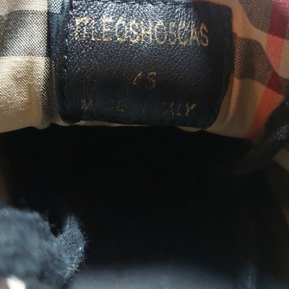 Authentic BURBERRY Low Top Sneaker Size 45 eu - Picture 4 of 7